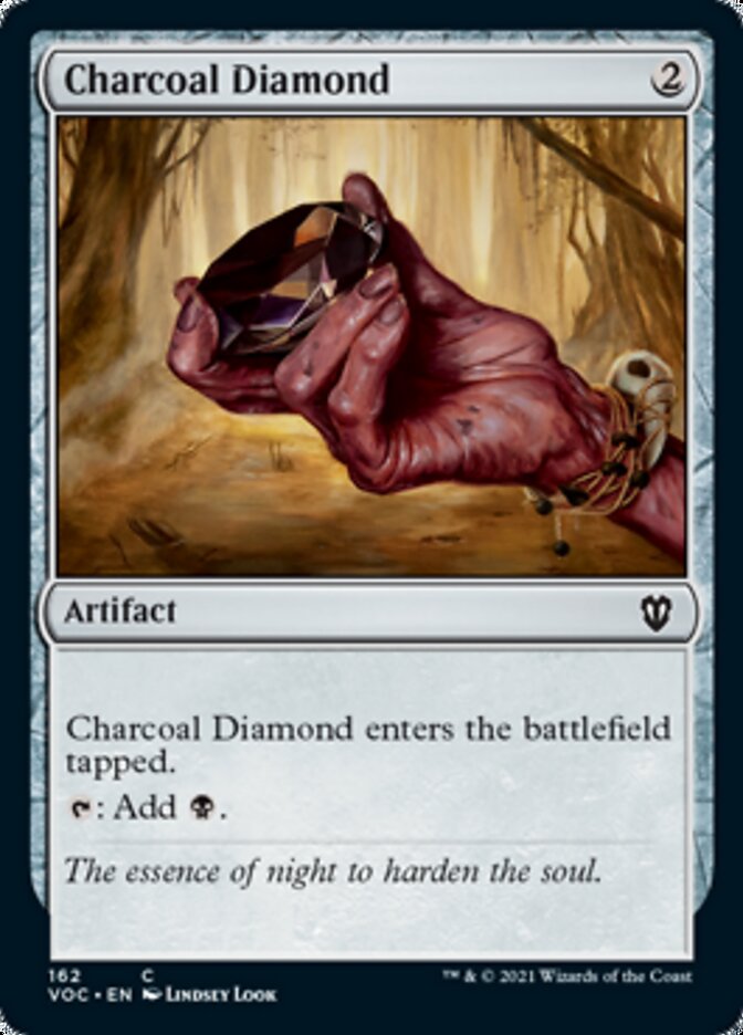 Charcoal Diamond [Innistrad: Crimson Vow Commander] | Card Citadel