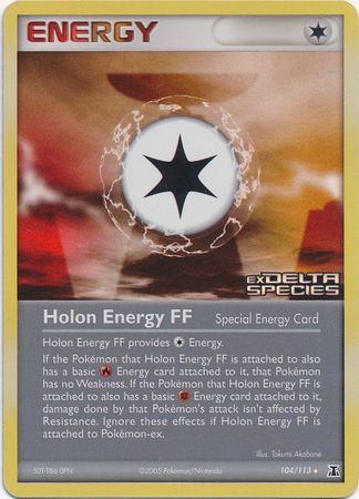 Holon Energy FF (104/113) (Stamped) [EX: Delta Species] | Card Citadel