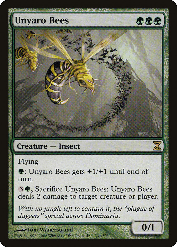 Unyaro Bees [Time Spiral] | Card Citadel