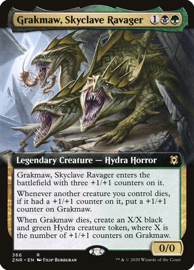 Grakmaw, Skyclave Ravager (Extended Art) [Zendikar Rising] | Card Citadel