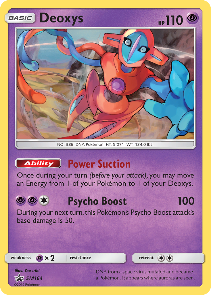 Deoxys (SM164) [Sun & Moon: Black Star Promos] | Card Citadel