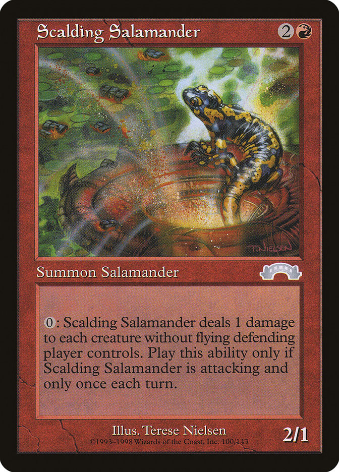 Scalding Salamander [Exodus] | Card Citadel