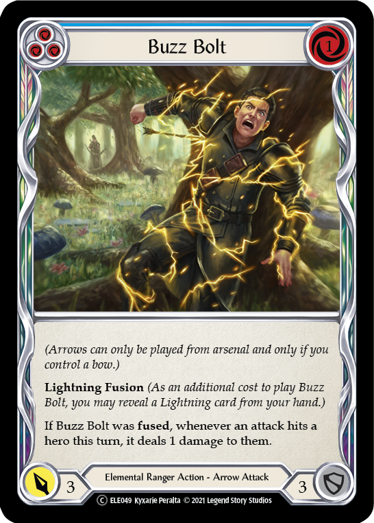 Buzz Bolt (Blue) [U-ELE049] Unlimited Normal | Card Citadel