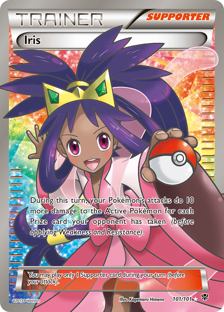 Iris (101/101) [Black & White: Plasma Blast] | Card Citadel