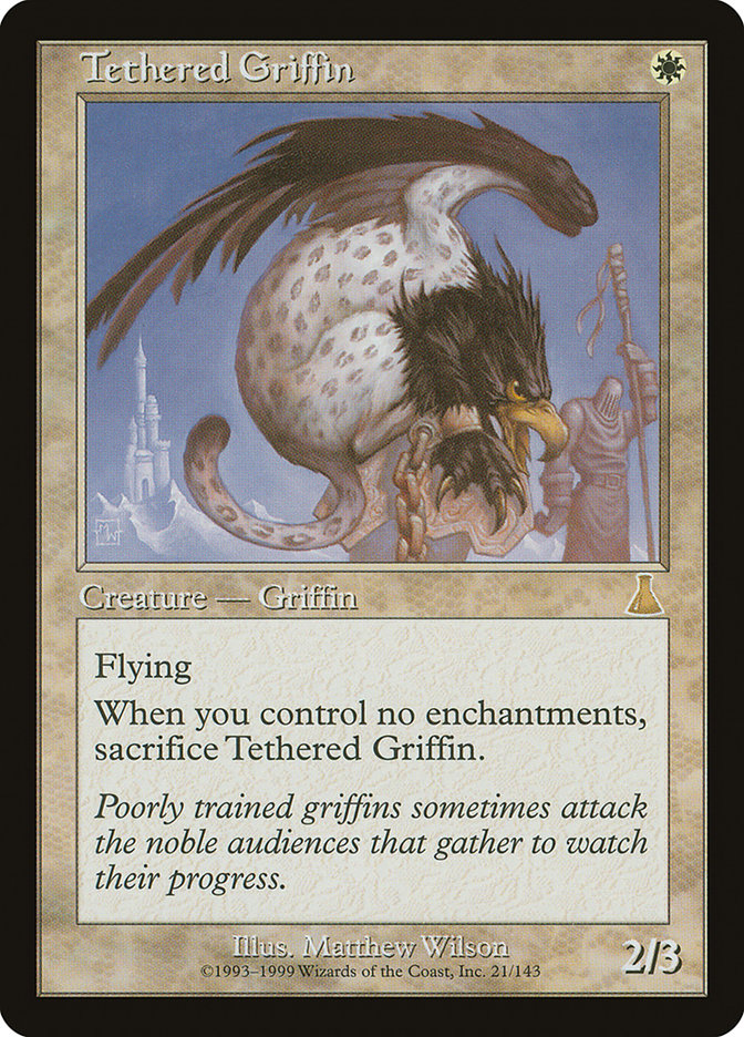 Tethered Griffin [Urza's Destiny] | Card Citadel