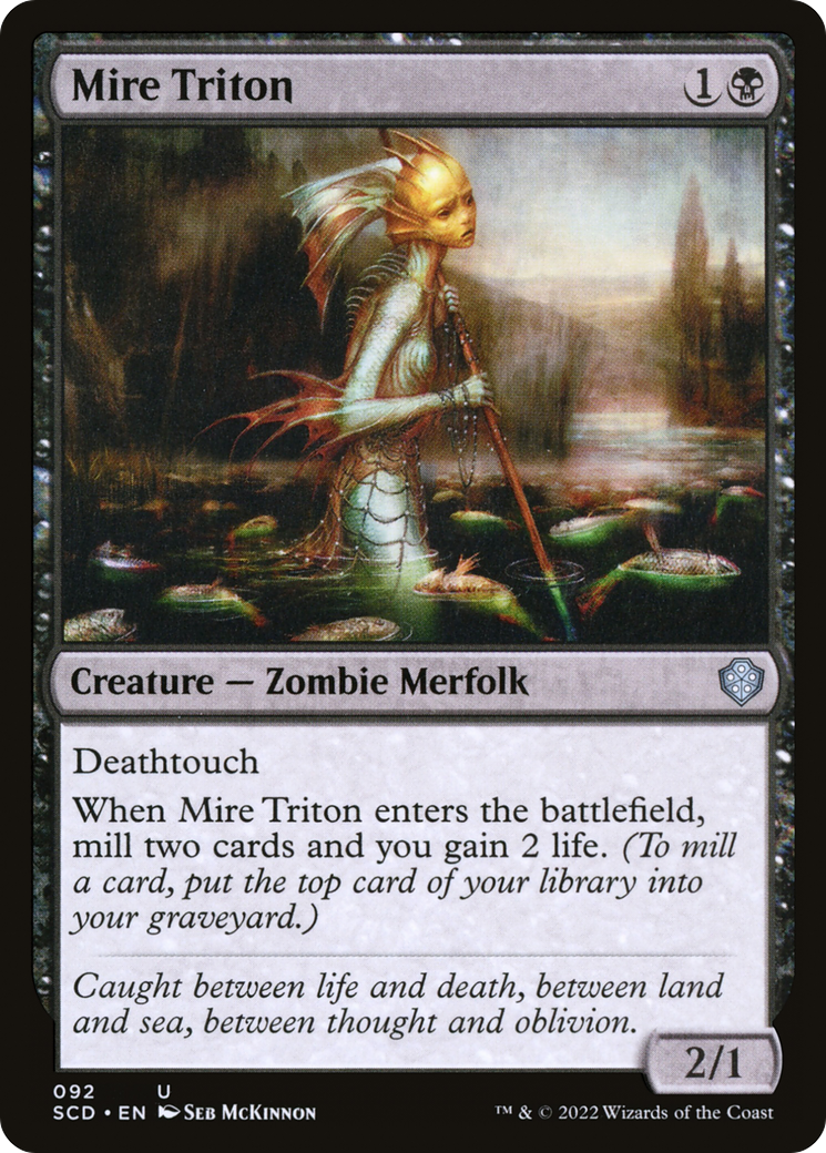 Mire Triton [Starter Commander Decks] | Card Citadel