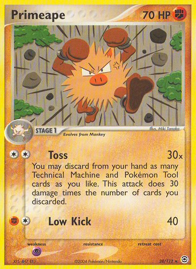 Primeape (28/112) [EX: FireRed & LeafGreen] | Card Citadel