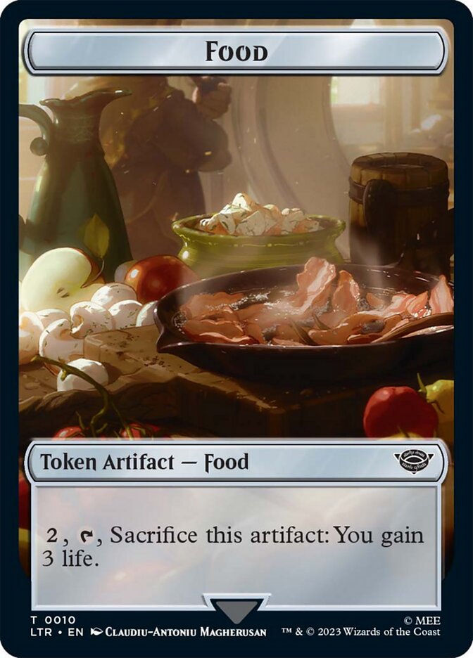 Food Token (10) [The Lord of the Rings: Tales of Middle-Earth Tokens] | Card Citadel