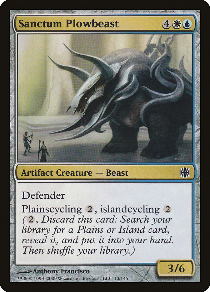 Sanctum Plowbeast [Alara Reborn] | Card Citadel