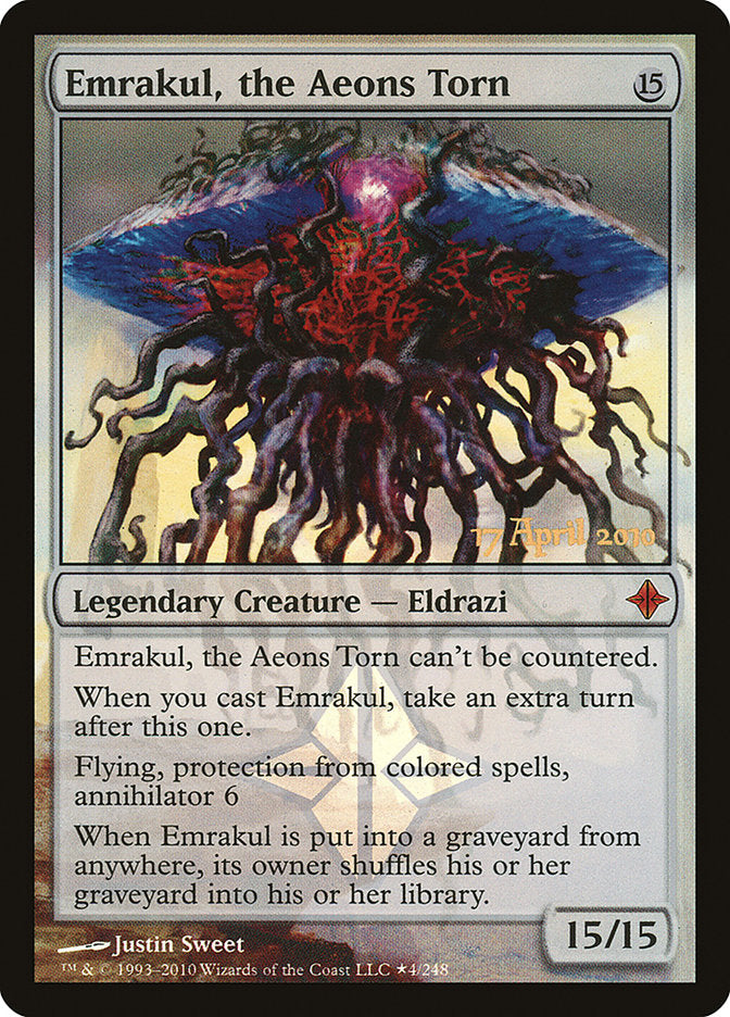 Emrakul, the Aeons Torn [Rise of the Eldrazi Promos] | Card Citadel