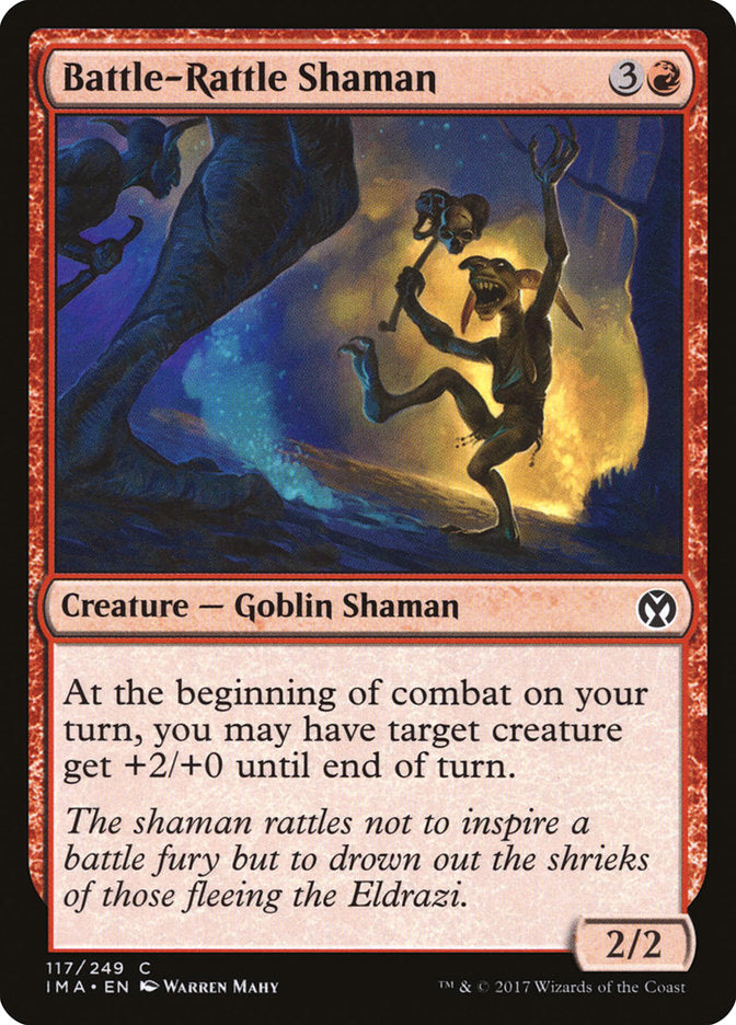 Battle-Rattle Shaman [Iconic Masters] | Card Citadel