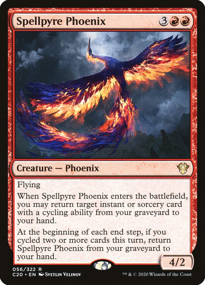 Spellpyre Phoenix [Commander 2020] | Card Citadel