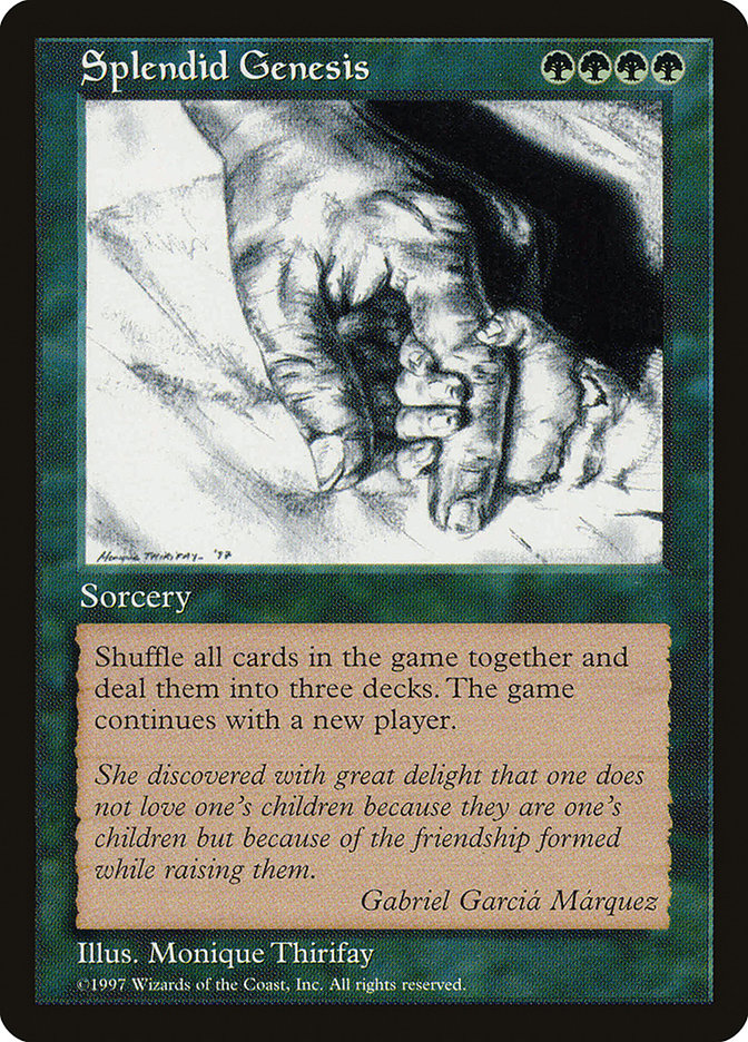 Splendid Genesis [Celebration Cards] | Card Citadel