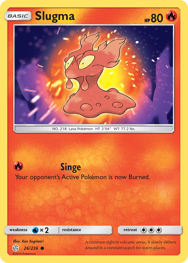 Slugma (26/236) [Sun & Moon: Cosmic Eclipse] | Card Citadel