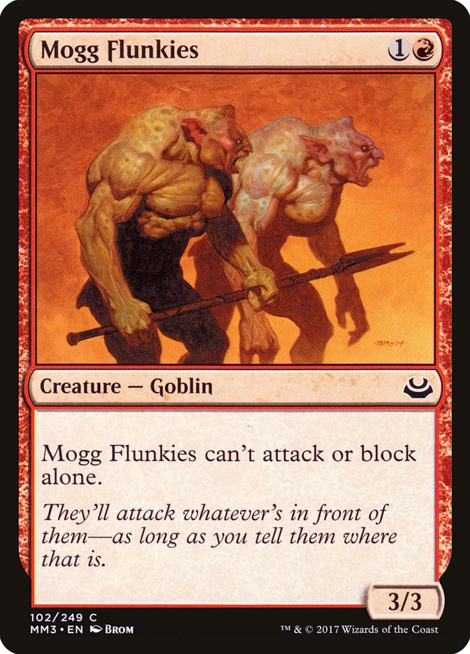 Mogg Flunkies [Modern Masters 2017] | Card Citadel