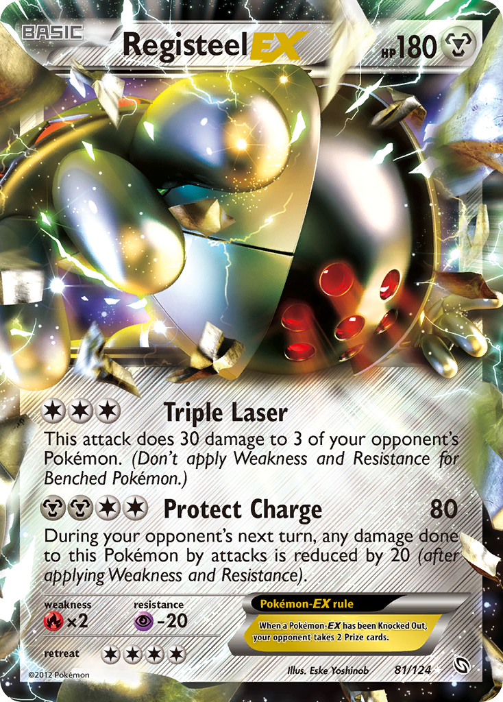 Registeel EX (81/124) [Black & White: Dragons Exalted] | Card Citadel