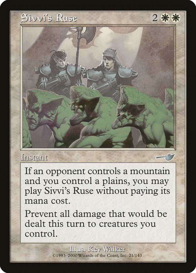 Sivvi's Ruse [Nemesis] | Card Citadel