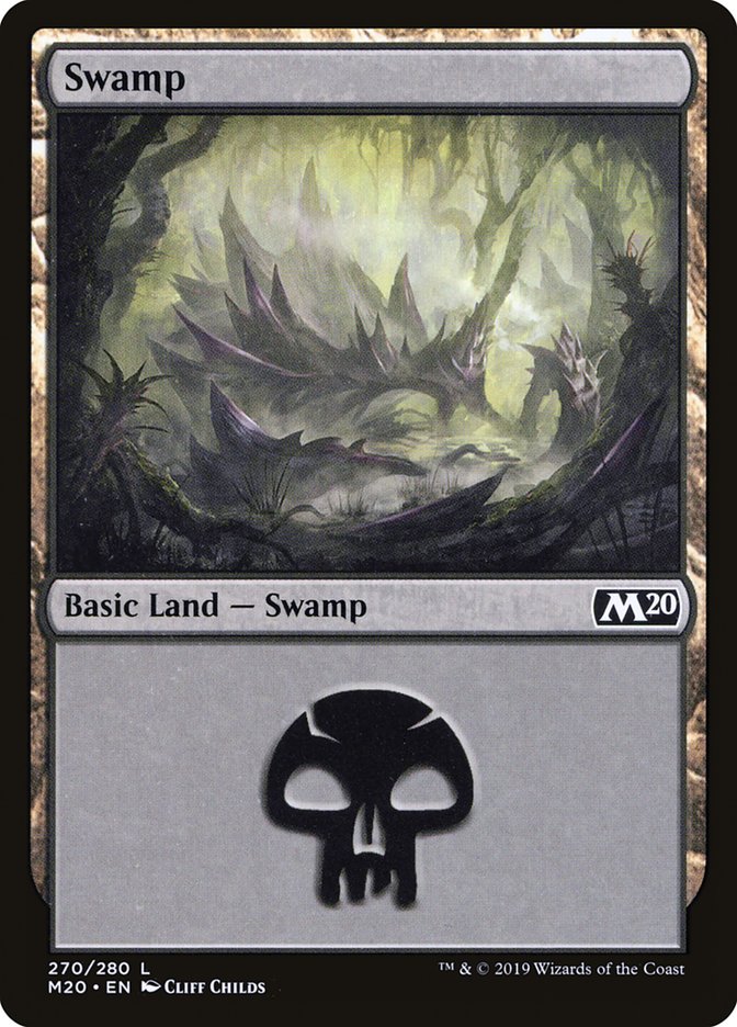 Swamp (#270) [Core Set 2020] | Card Citadel