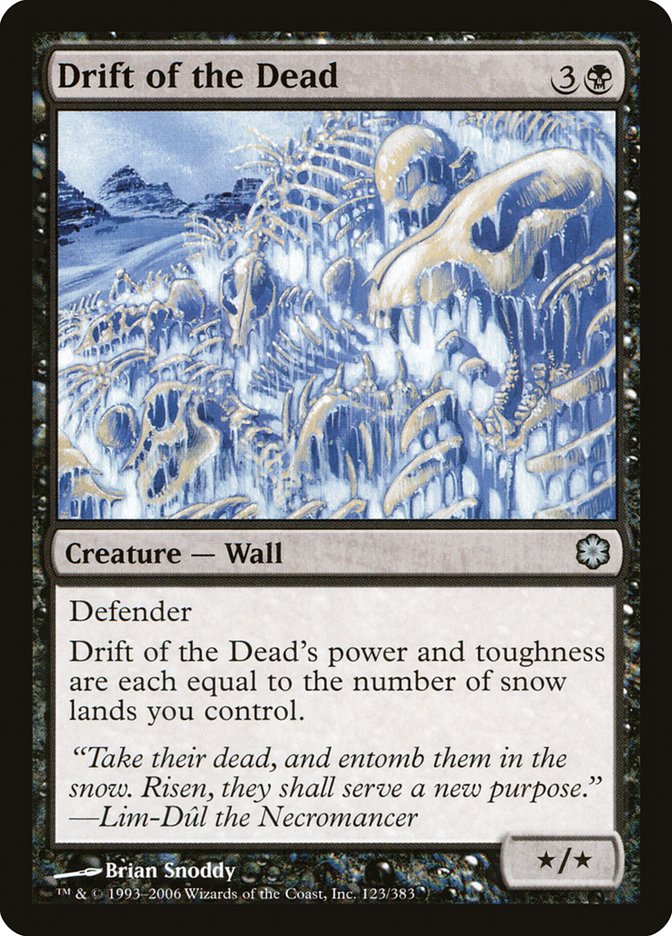 Drift of the Dead [Coldsnap Theme Decks] | Card Citadel