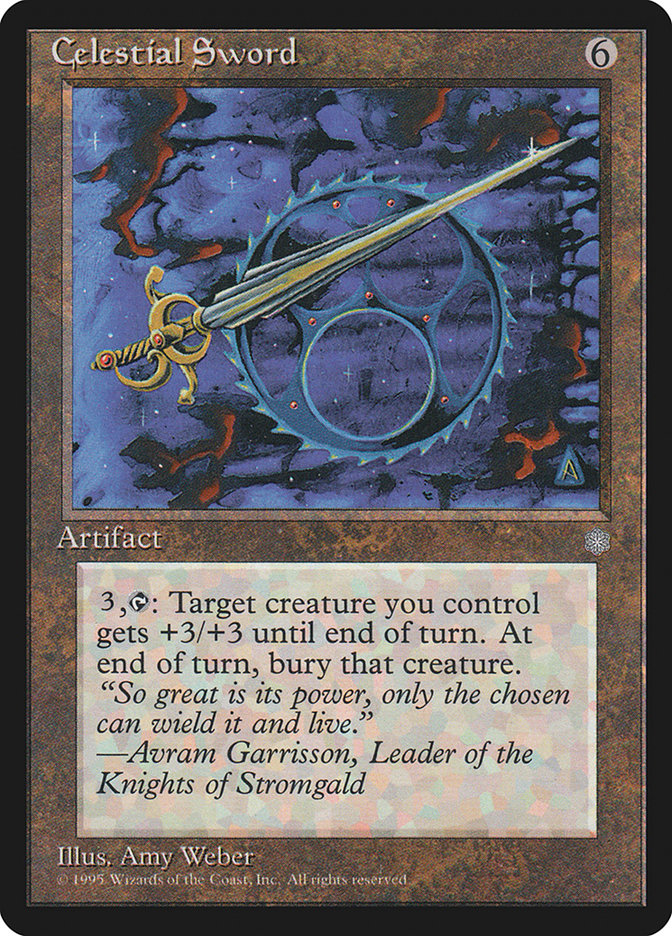 Celestial Sword [Ice Age] | Card Citadel