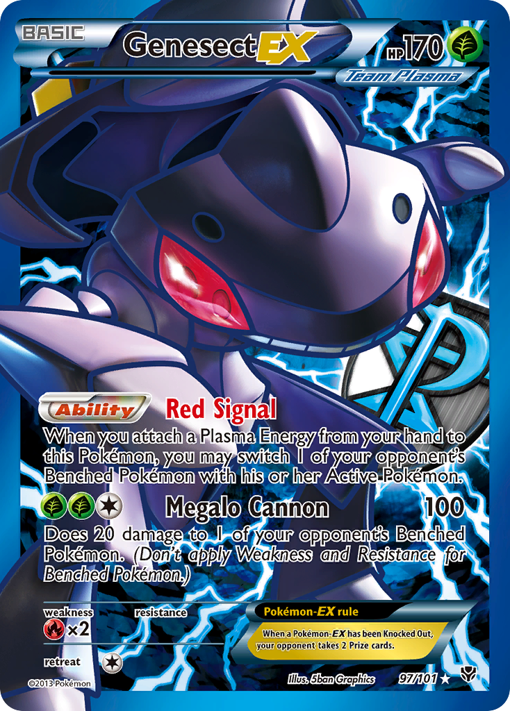 Genesect EX (97/101) [Black & White: Plasma Blast] | Card Citadel