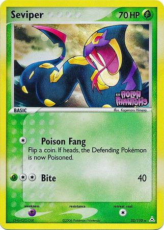 Seviper (32/110) (Stamped) [EX: Holon Phantoms] | Card Citadel