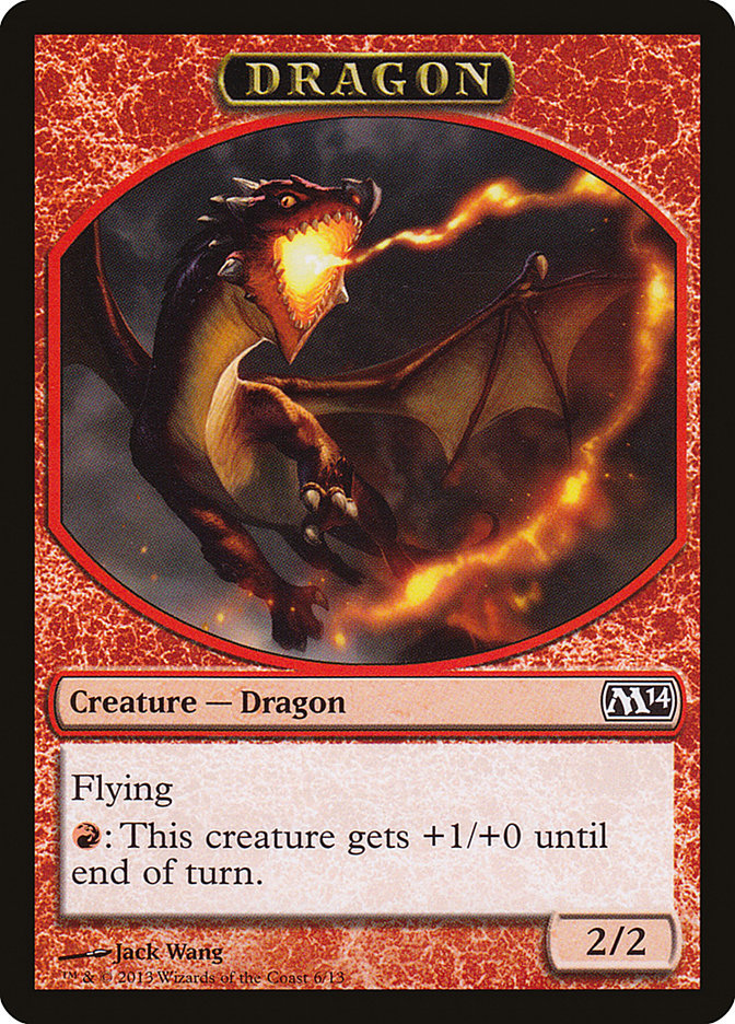 Dragon [Magic 2014 Tokens] | Card Citadel