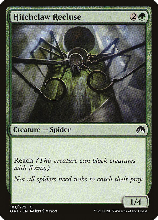 Hitchclaw Recluse [Magic Origins] | Card Citadel