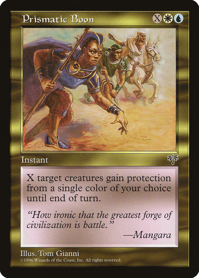 Prismatic Boon [Mirage] | Card Citadel