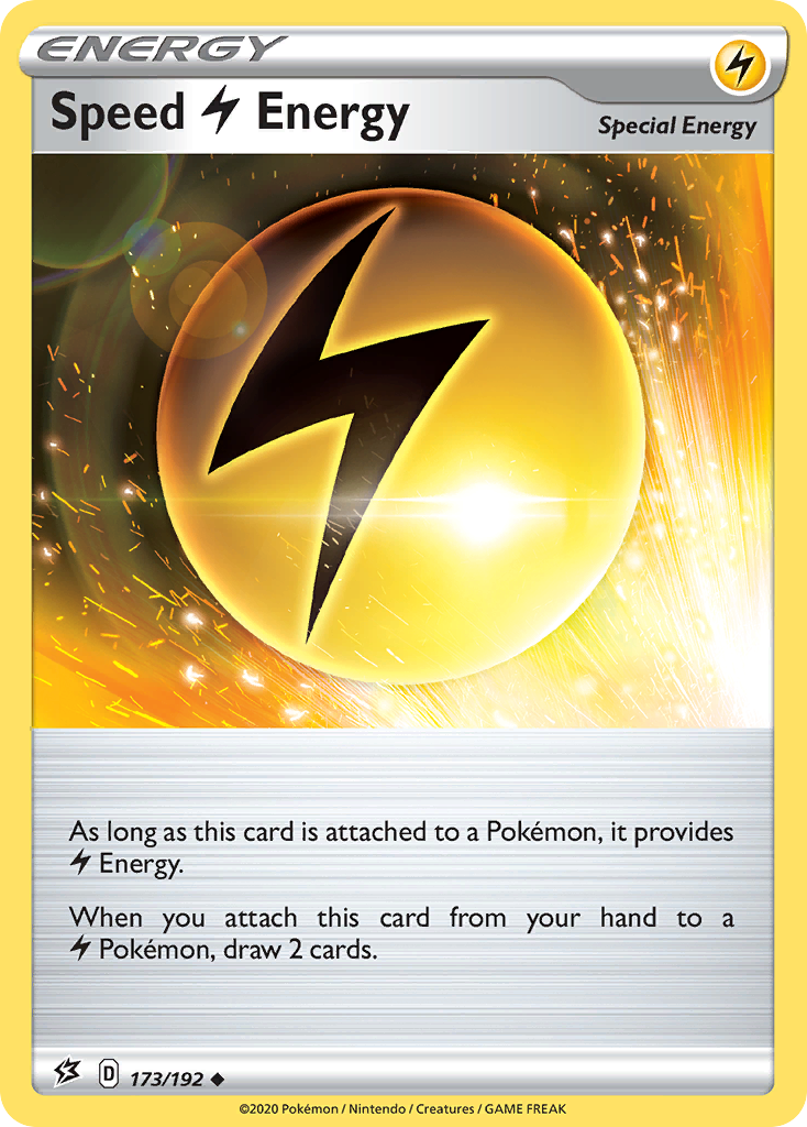 Speed Lightning Energy (173/192) [Sword & Shield: Rebel Clash] | Card Citadel