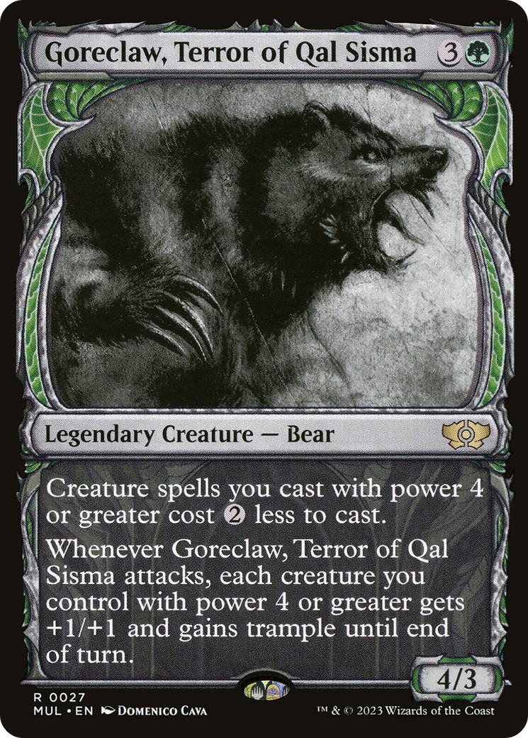 Goreclaw, Terror of Qal Sisma [Multiverse Legends] | Card Citadel