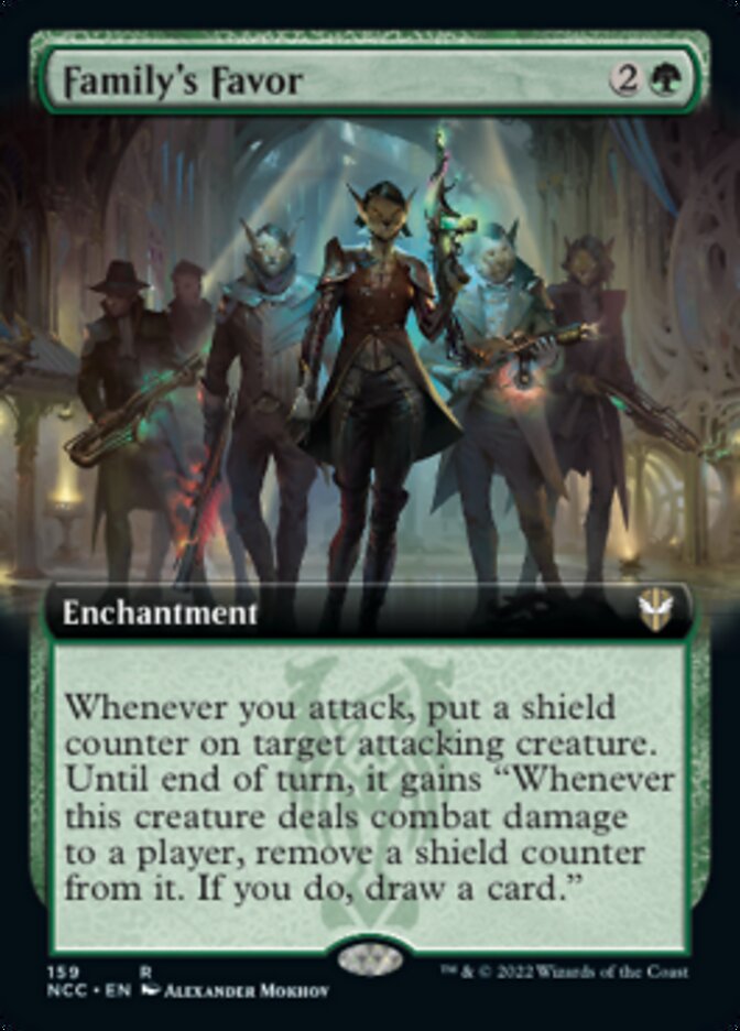 Family's Favor (Extended Art) [Streets of New Capenna Commander] | Card Citadel