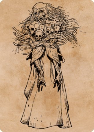 Myrkul, Lord of Bones Art Card (73) [Commander Legends: Battle for Baldur's Gate Art Series] | Card Citadel