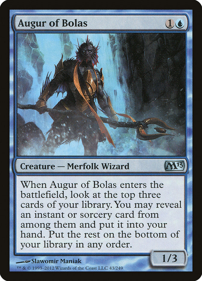 Augur of Bolas [Magic 2013] | Card Citadel