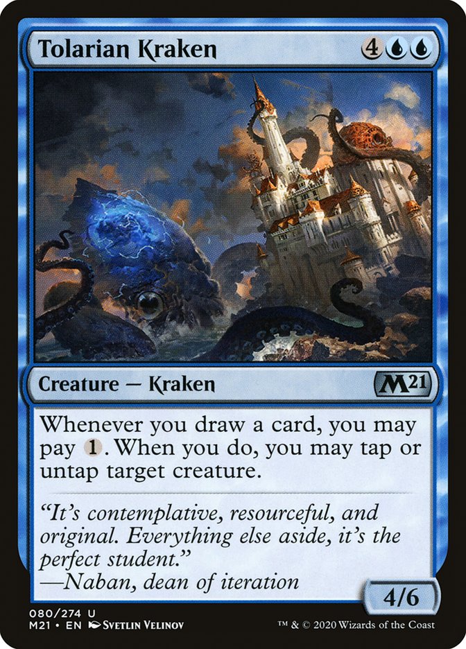 Tolarian Kraken [Core Set 2021] | Card Citadel