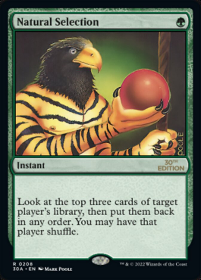 Natural Selection [30th Anniversary Edition] | Card Citadel