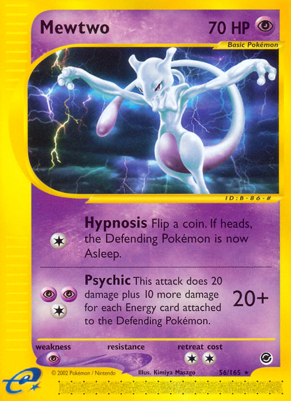 Mewtwo (56/165) [Expedition: Base Set] | Card Citadel