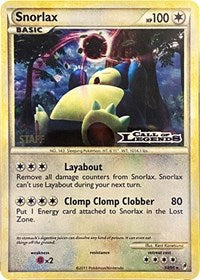 Snorlax (33/95) (Staff Prerelease Promo) [Nintendo: Black Star Promos] | Card Citadel