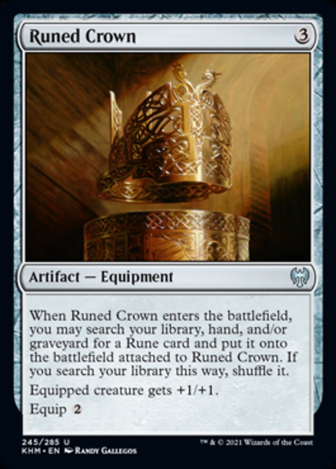 Runed Crown [Kaldheim] | Card Citadel