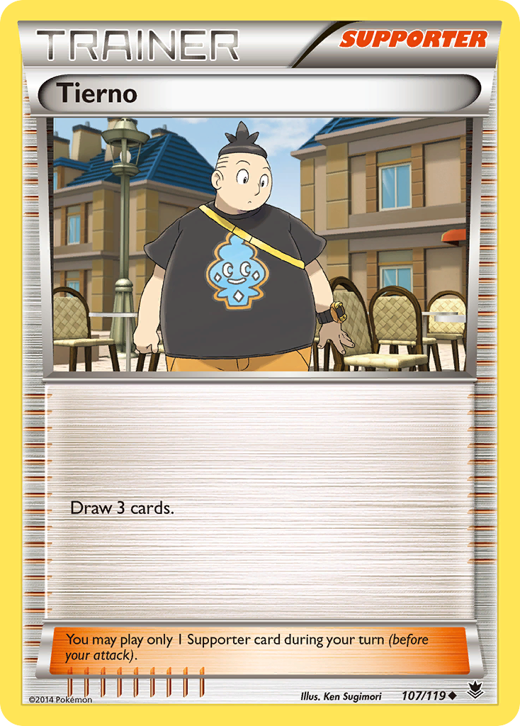 Tierno (107/119) [XY: Phantom Forces] | Card Citadel