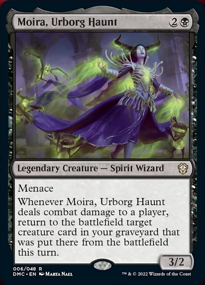 Moira, Urborg Haunt [Dominaria United Commander] | Card Citadel