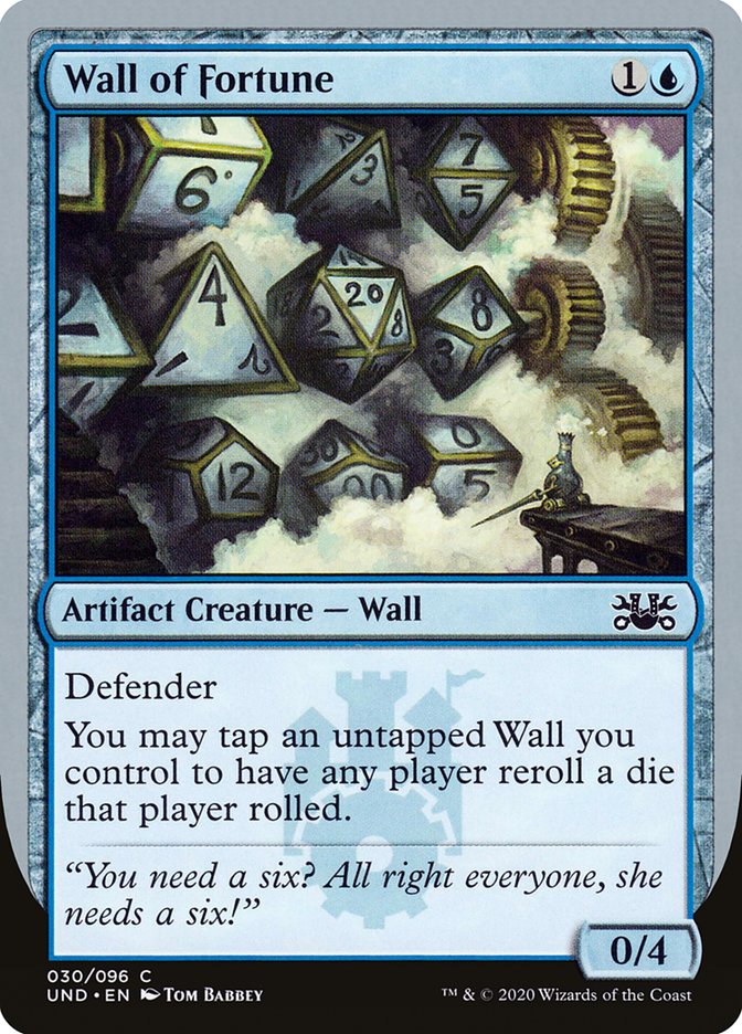 Wall of Fortune [Unsanctioned] | Card Citadel