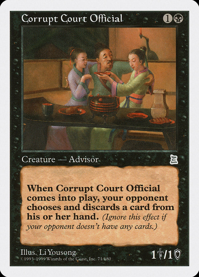 Corrupt Court Official [Portal Three Kingdoms] | Card Citadel