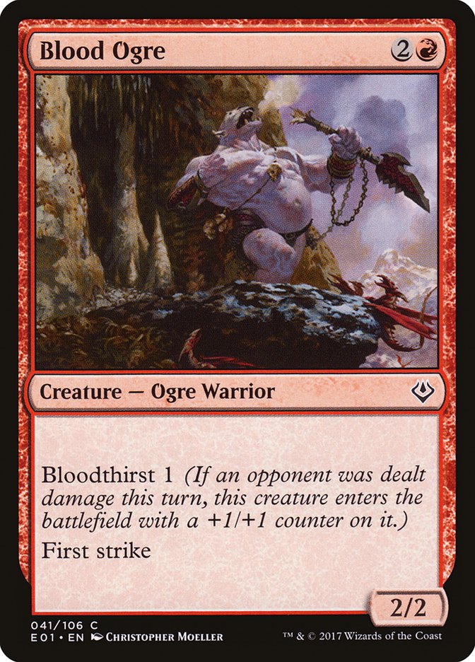 Blood Ogre [Archenemy: Nicol Bolas] | Card Citadel
