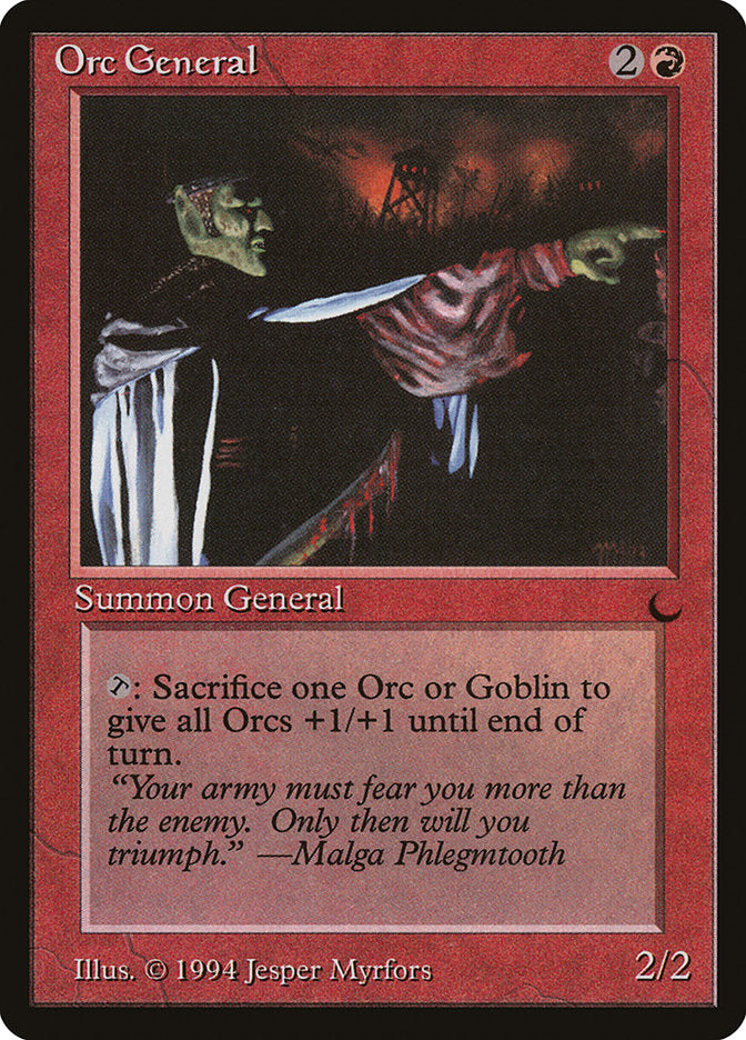 Orc General [The Dark] | Card Citadel