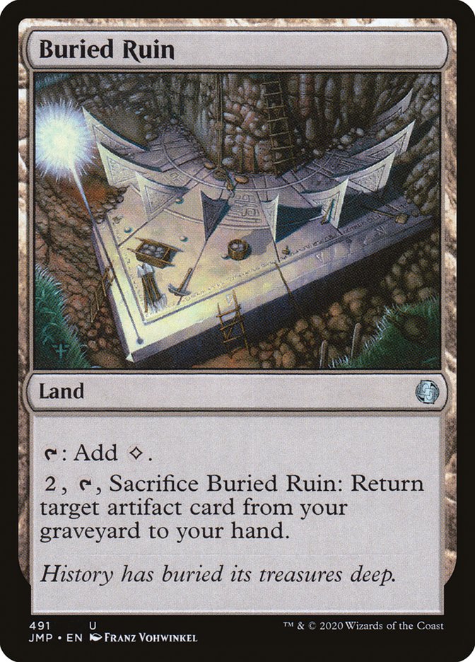 Buried Ruin [Jumpstart] | Card Citadel