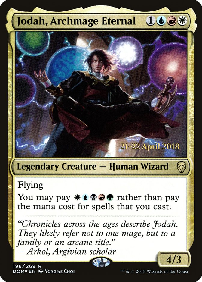 Jodah, Archmage Eternal [Dominaria Promos] | Card Citadel