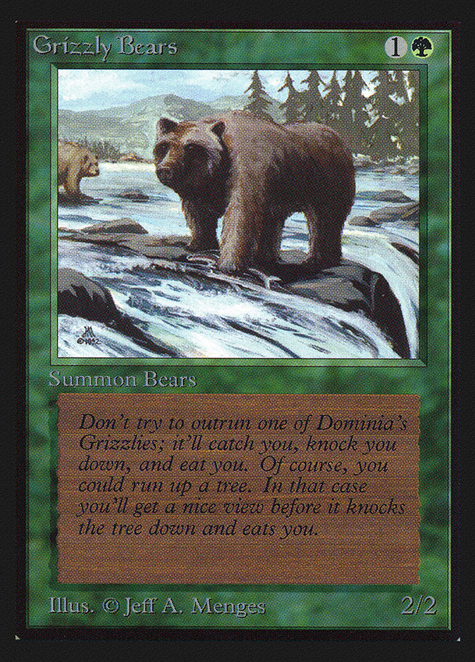 Grizzly Bears (IE) [Intl. Collectors’ Edition] | Card Citadel