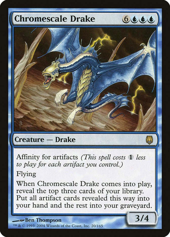 Chromescale Drake [Darksteel] | Card Citadel