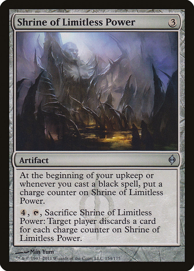 Shrine of Limitless Power [New Phyrexia] | Card Citadel